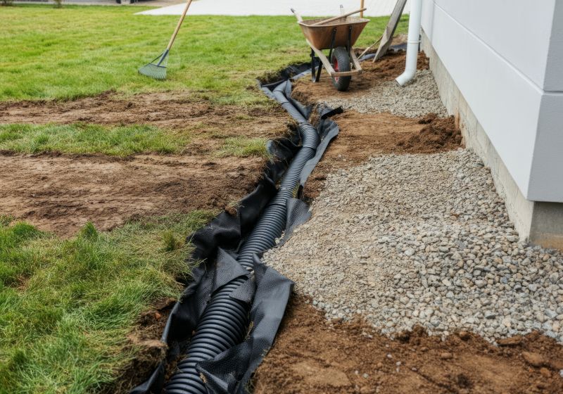 Exterior Drainage Installation